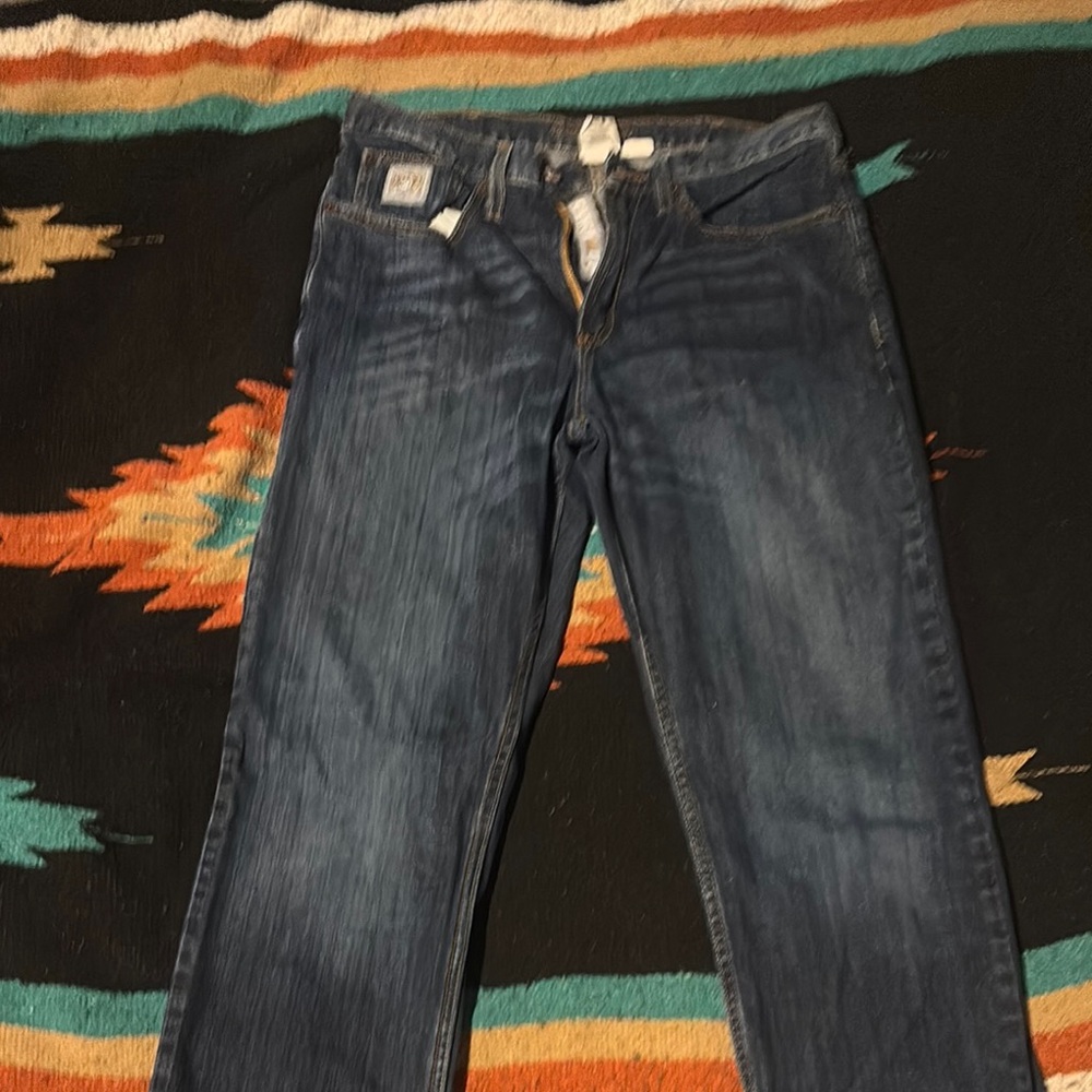 Cinch Blue Relaxed Jeans with Classic Indigo Wash